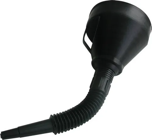 Embudo Plástico Negro Combustible