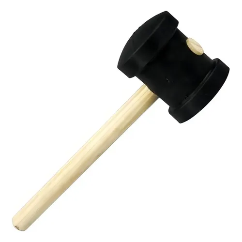 Martillo de Goma Eco Negro 80mm | FAMASTIL