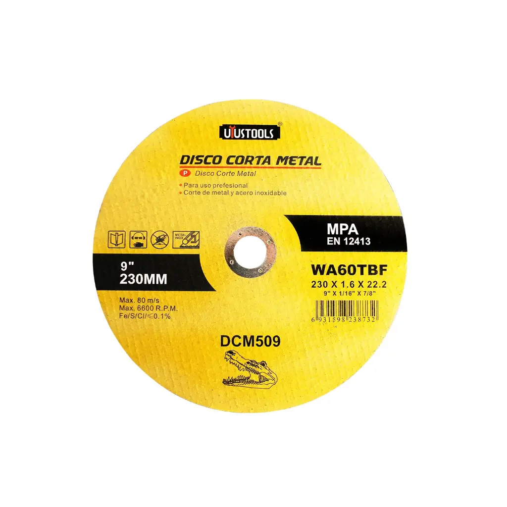 Disco de Corte 9" x 1.6mm | UYUSTOOLS