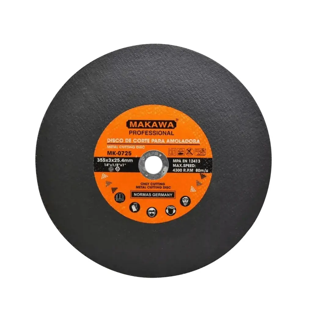 Disco de Corte Metal 14" x 4mm | MAKAWA