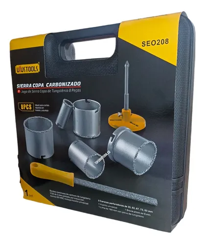 Set (7) Sierra Corona Carbonizado 33 - 53 - 67 - 73 - 83mm | UYUSTOOLS