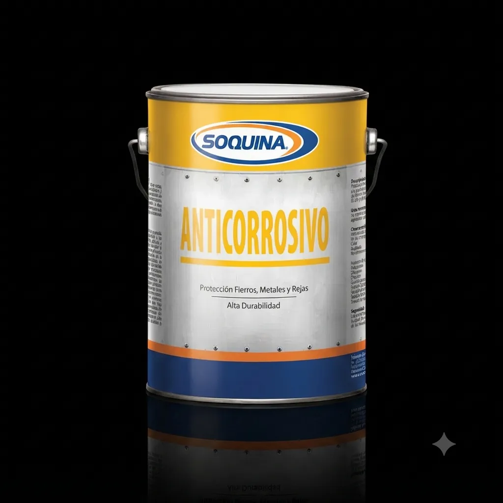 Anticorrosivo Negro 1gal | SOQUINA
