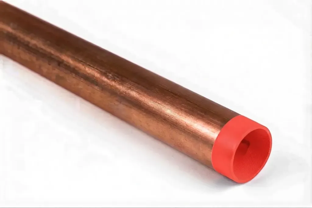 Cañería de Cobre Tipo M 1/2" x 1m (Rojo)