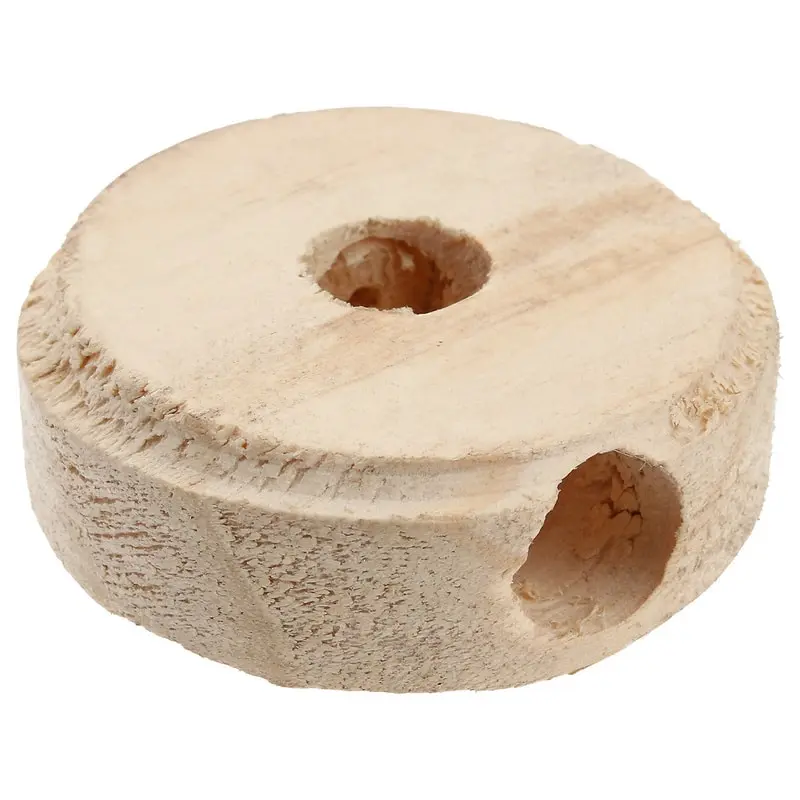 Roseta de Madera Redonda