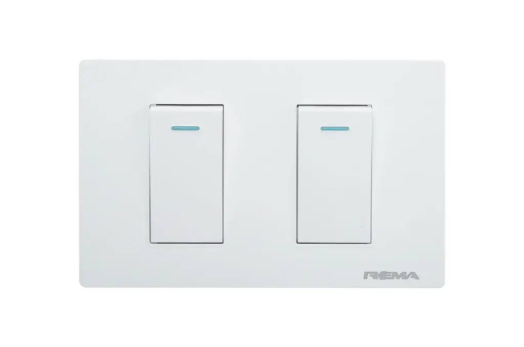Interruptor Embutido Doble 16A x 250V | REMA