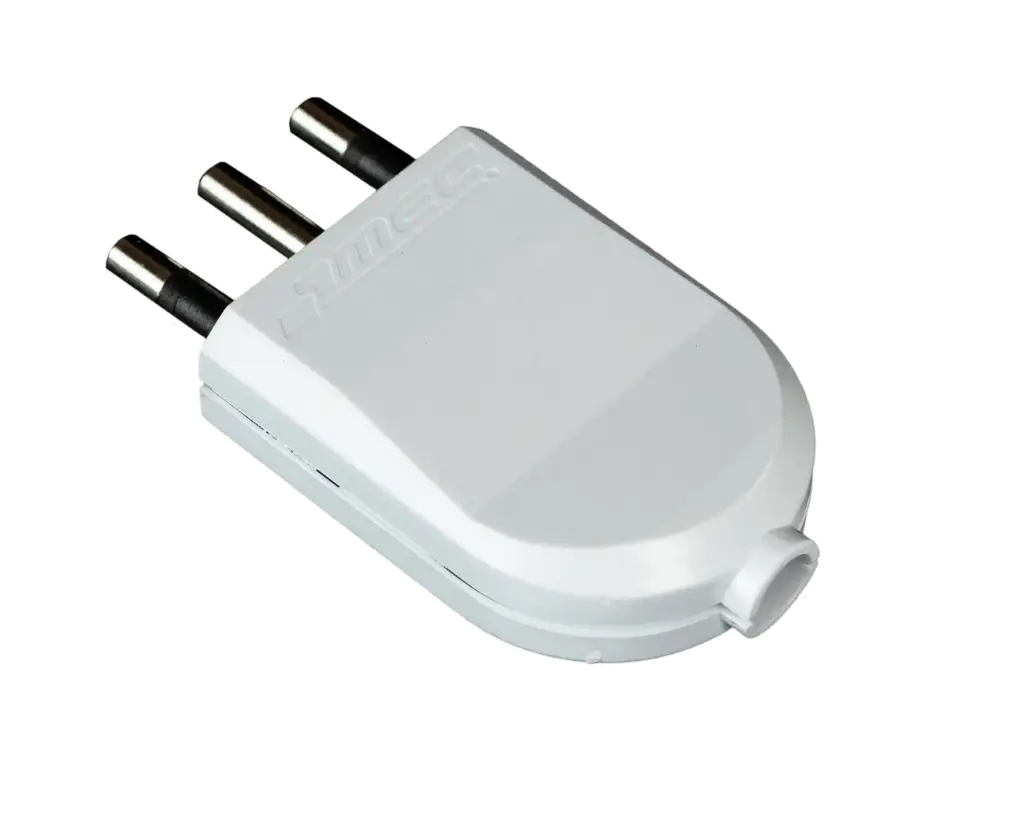 Enchufe Volante Macho C/T 10A | MEC