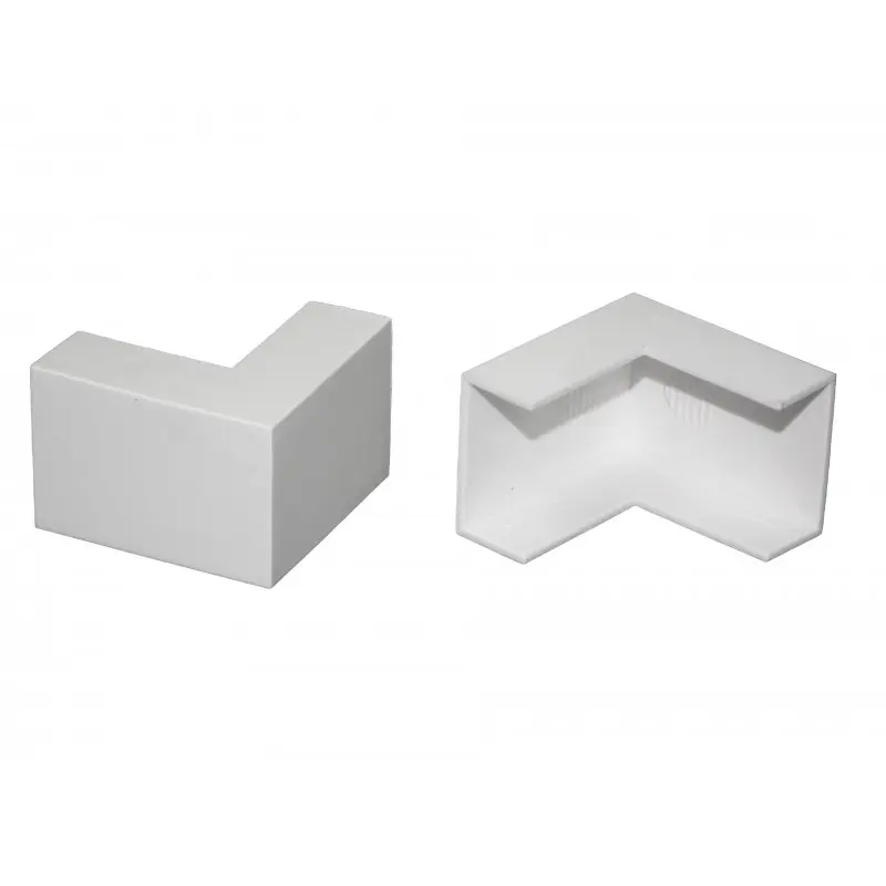 Curva Externa Canaleta Eléctrica 20 x 10mm | HOFFENS