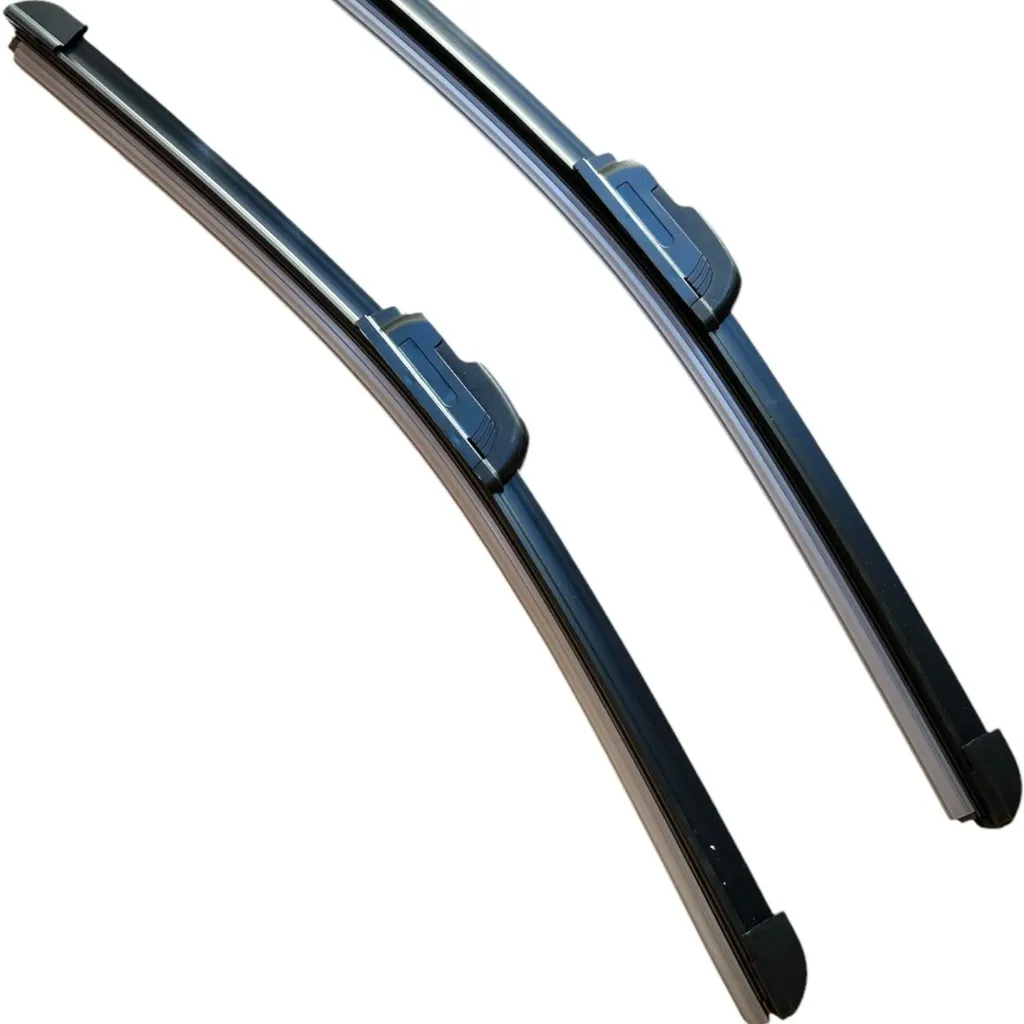 Par de Plumilla Curva de Silicona 20"