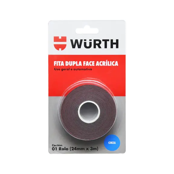 Cinta Doble Contacto Blanca 19mm x 20m | WURTH