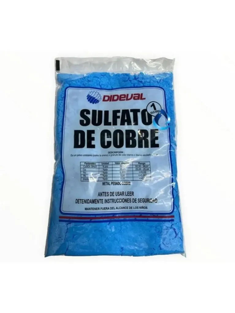 Sulfato de Cobre 1kg
