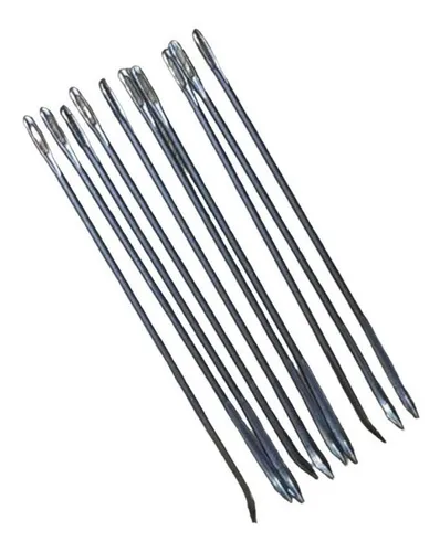 Aguja P/Coser Sacos 6"