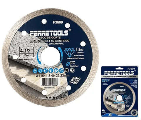4.1/2" Disco Diamantado Continuo | FERRETOOLS