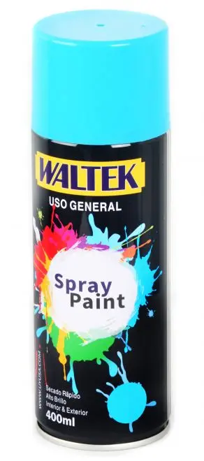 Pintura en Spray Celeste Cielo 400mL | MAKAWA