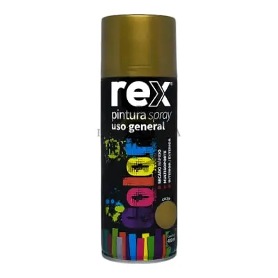 Pintura en Spray Dorado 400mL | REX