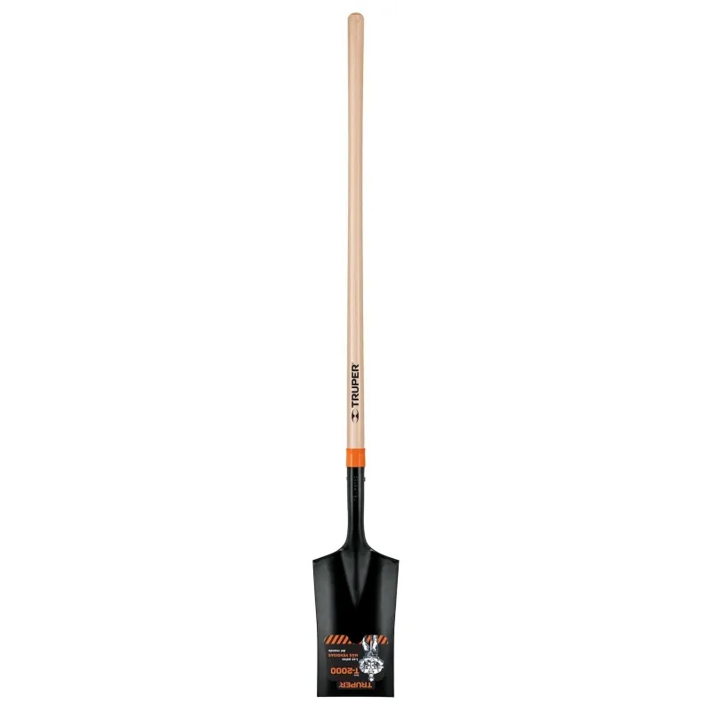 Pala de Jardín Rectangular Mango de Madera 57"