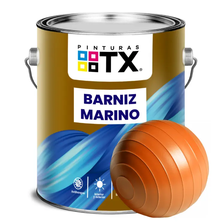 Barniz Marino Caoba 1/4gal | TX