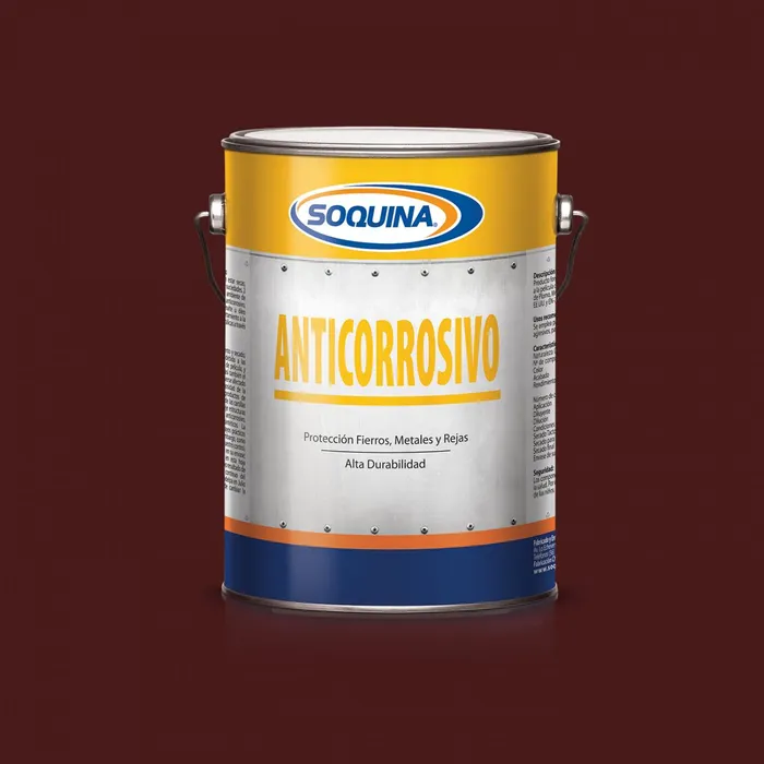 Anticorrosivo Rojo Maestranza 1/4gal | SOQUINA