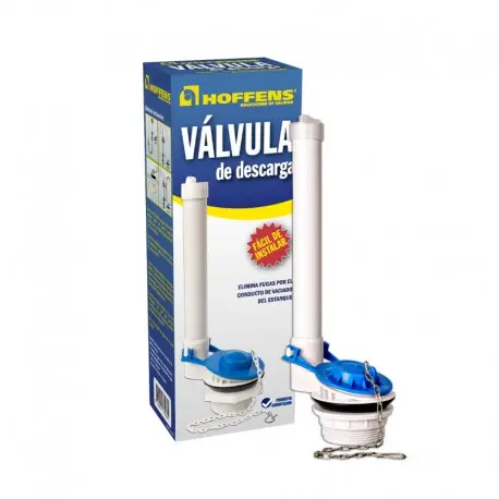 Válvula De Descarga Estanque WC C/Flapper | HOFFENS