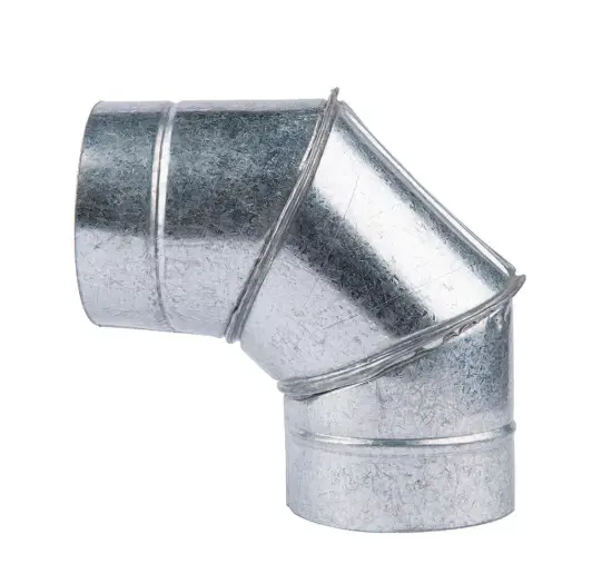 Codo Galvanizado 4.5" x 90°