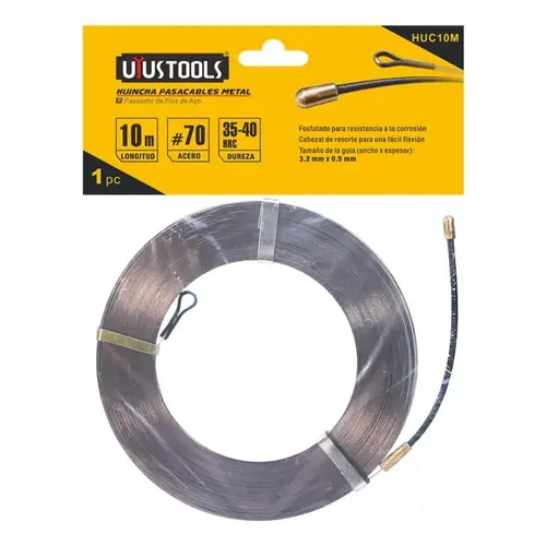 Pasa Cables Metálico (Laucha) 20m | UYUSTOOLS