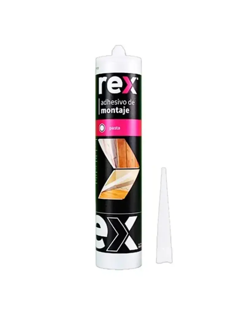 Silicona Adhesivo de Montaje 300mL | REX