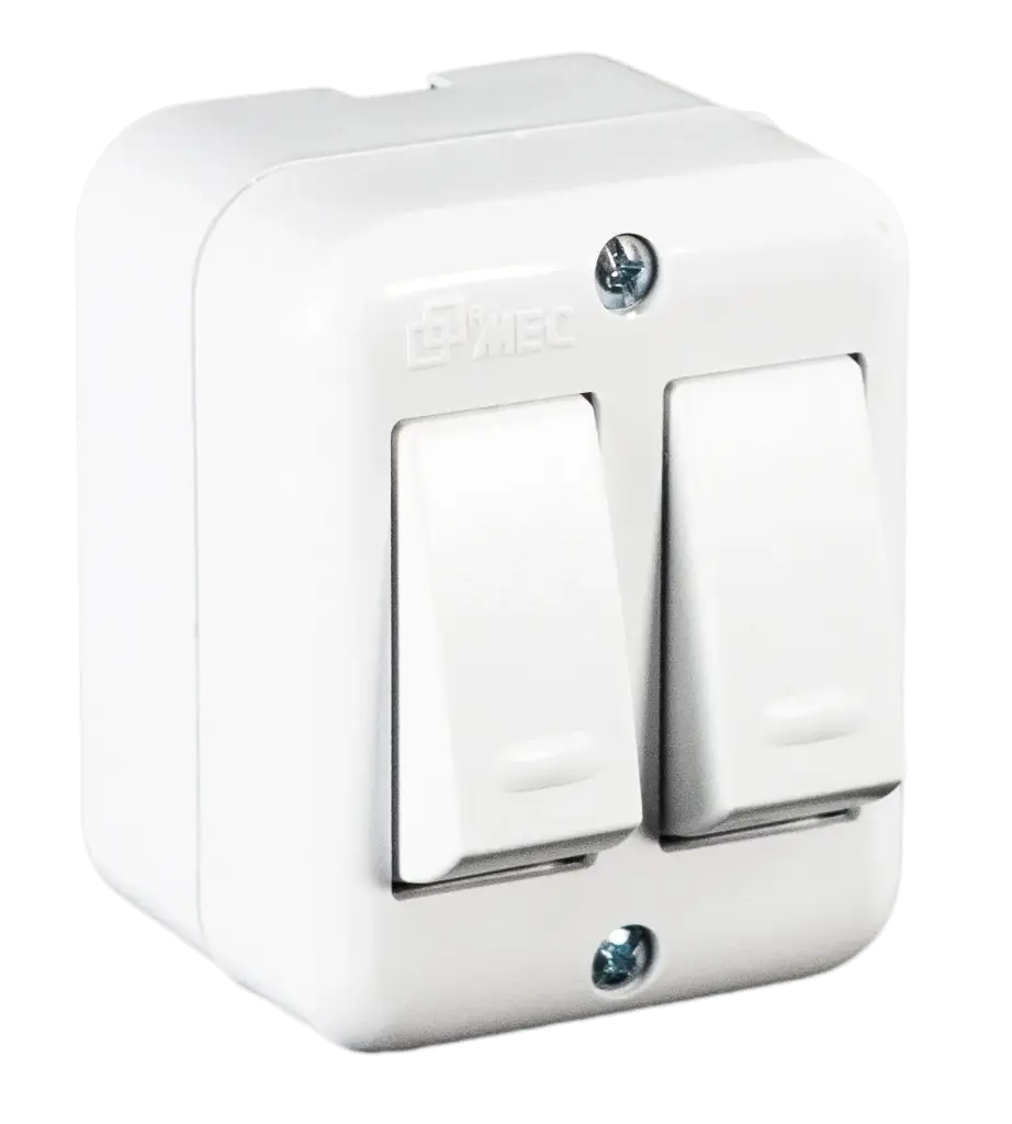 Interruptor Doble Sobrep. 9/15-250V x 10A | MEC