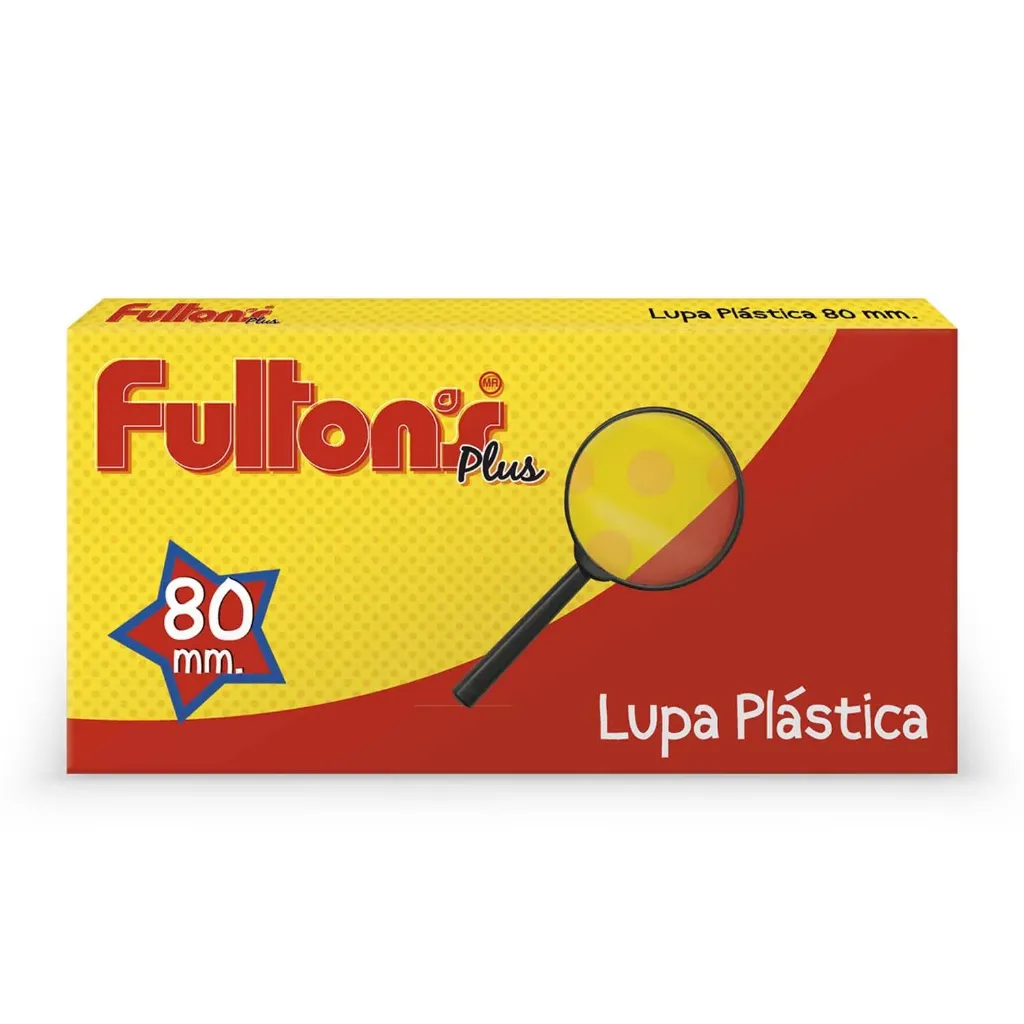 Lupa Plástica 80mm | FULTONS