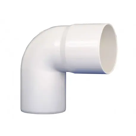 Codo Bajada Canaleta M-H Blanco 75mm x 87.5° | HOFFENS
