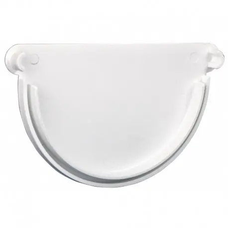 Tapa Accesorio Canaleta Der/Izq Blanca | HOFFENS