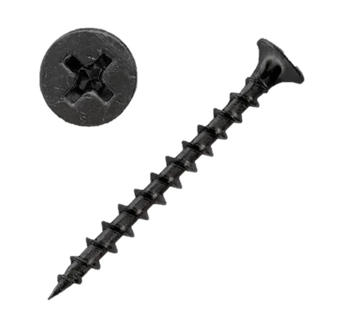 Tornillo CRS Negro 6 x 3/4"  (Unidad)