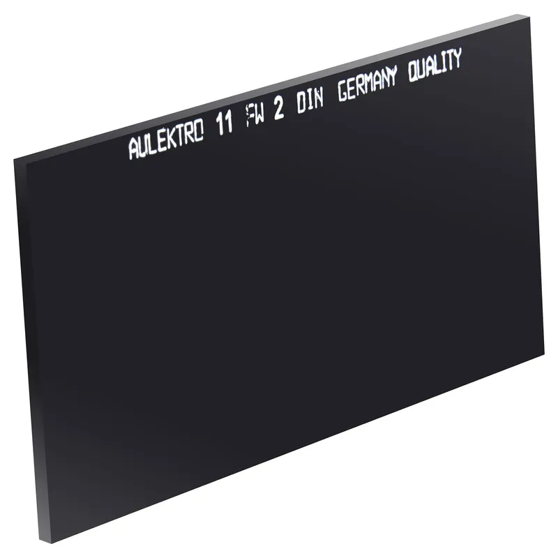 Vidrio Para Mascara de Soldar Negro 108 x 50mm