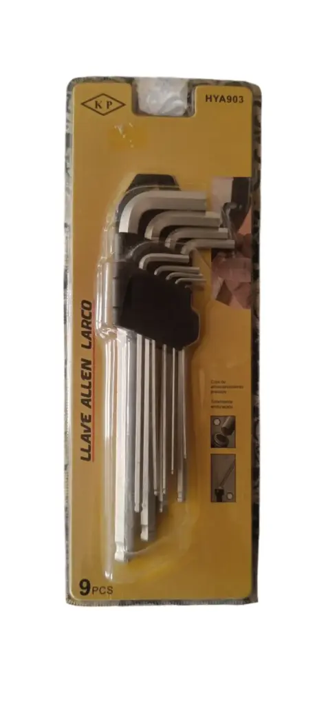 Set (9) Llave Allen Larga | KP