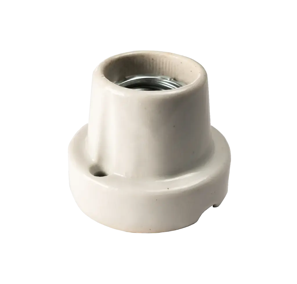 Porta Lámpara Porcelana (Soquete) | MEC