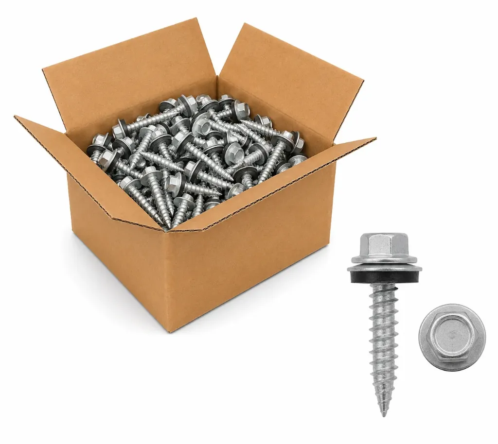 12 x 3" Caja 100u Tornillo Hexagonal P. Espada
