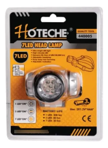 Lampara de Cabeza 7 Led