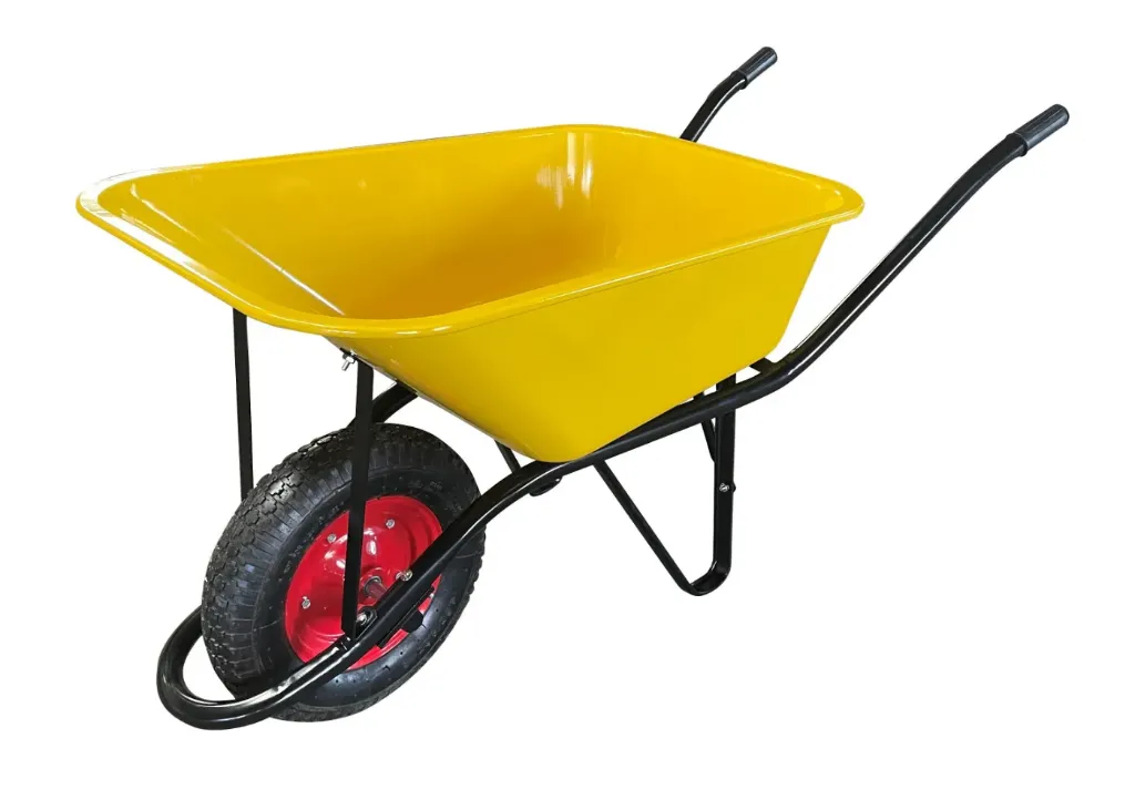 Carretilla 80L Amarilla
