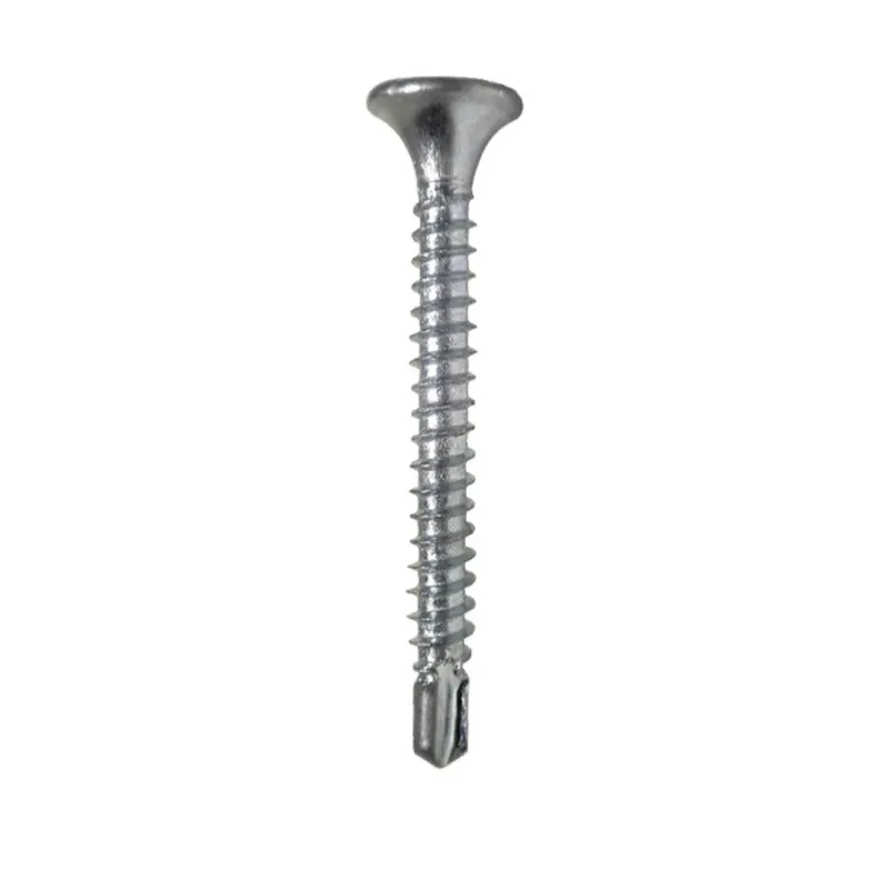 Tornillo Volcanita P/Broca Zincado 100u | 8 x 2-1/2"