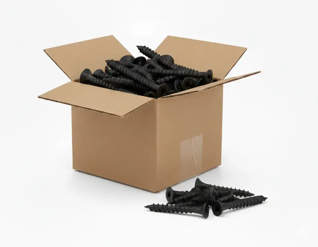 Tornillo CRS Negro 100u | 6 x 3/4"