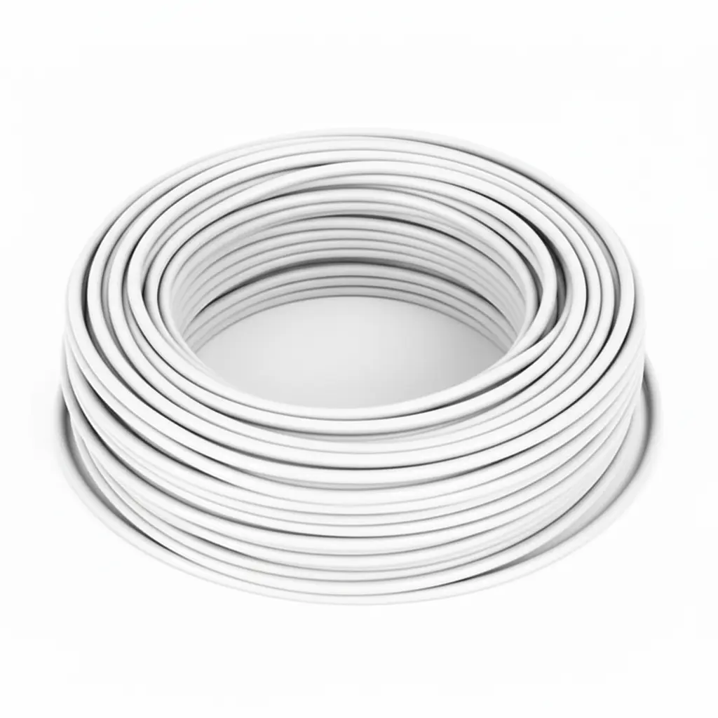 Rollo Cable Evaflex Blanco 2.5mm2 x 100m 