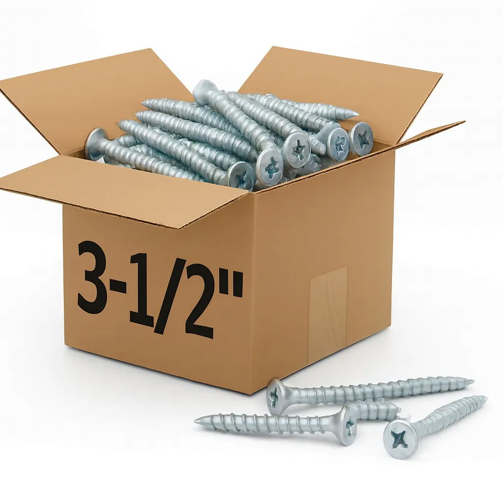 Tornillo CRS Zincado 100u | 10 x 3-1/2"