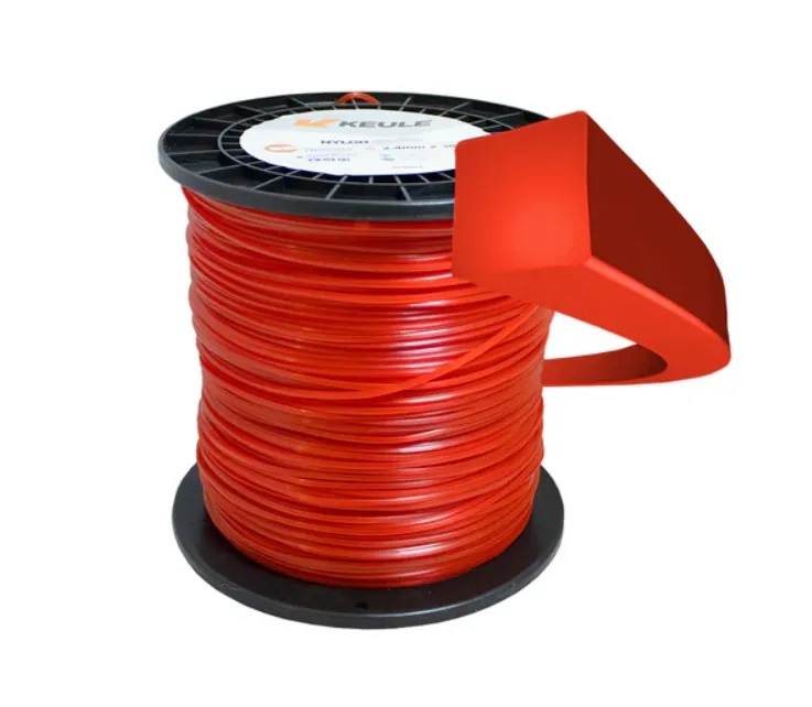 Rollo Nylon Cuadrado Orilladora 2.7mm x 180m