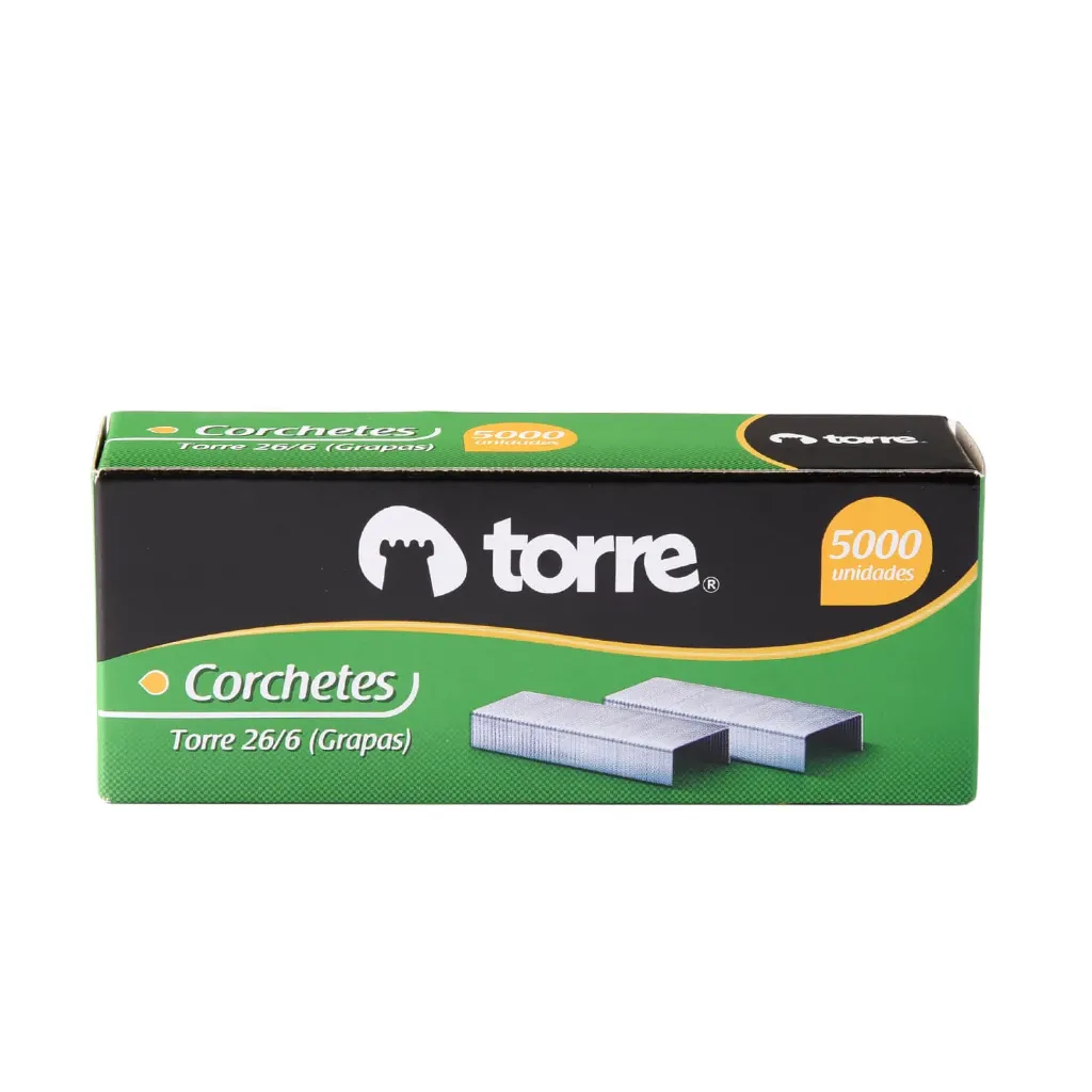 Caja de Corchetes 26/6 5.000u