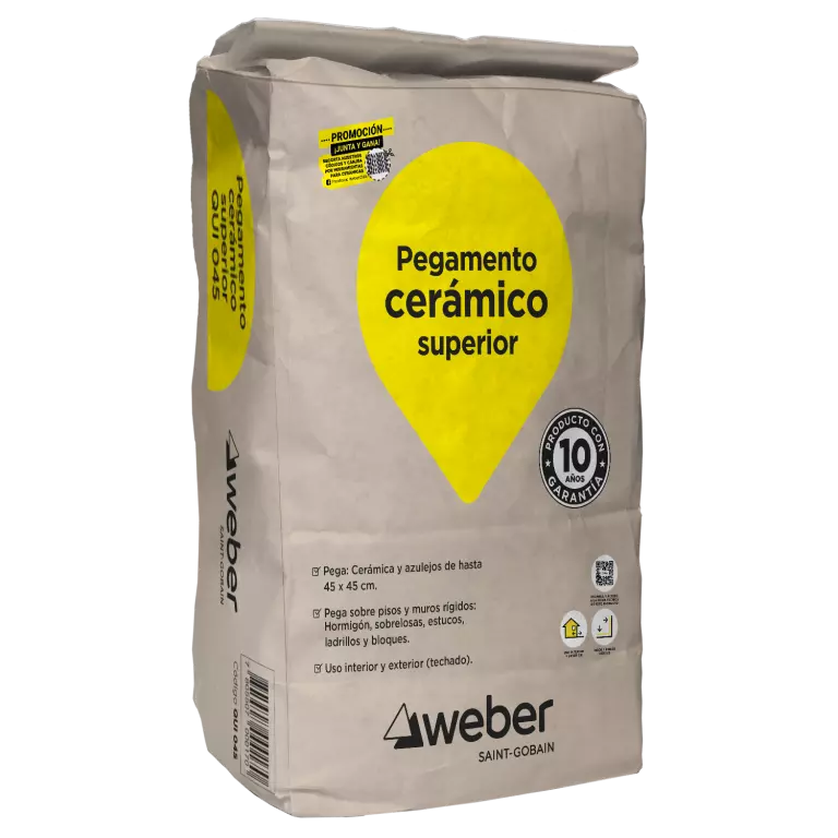 Adhesivo Cerámico Estándar 25kg | WEBER