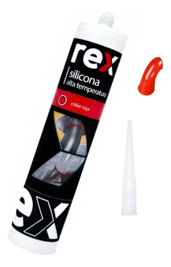 Silicona P/Alta Temperatura 300mL | REX
