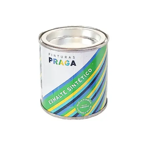 Esmalte Sintético Negro 1/4gal | PINTURAS PRAGA