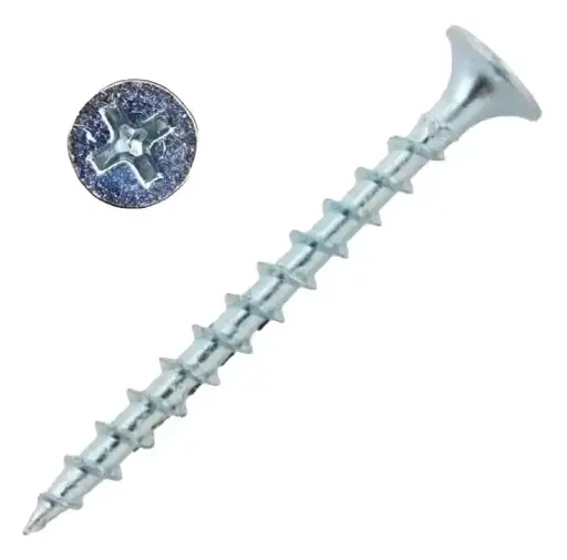 Tornillo Volcanita CRS Zincado 10 x 4-1/2" x 100u
