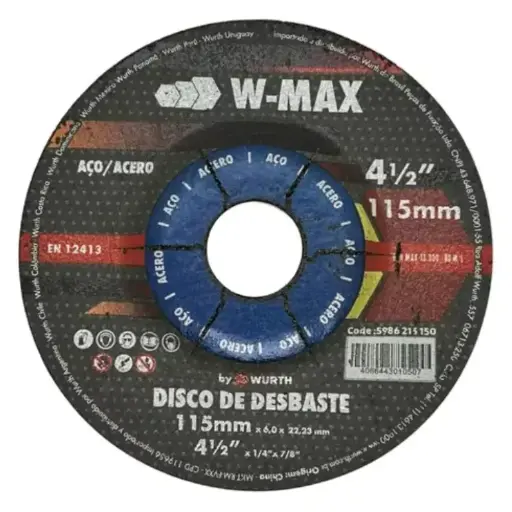 Disco de Desbaste 4-1/2"