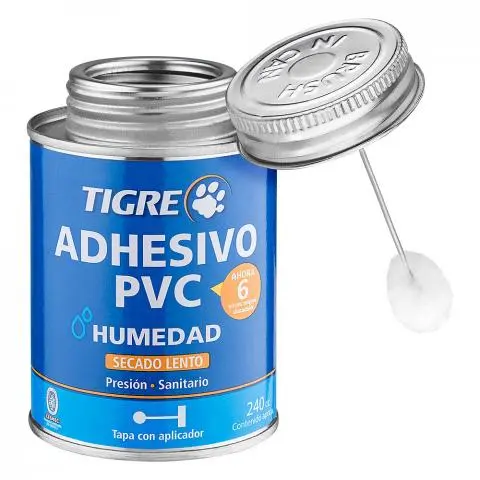 Adhesivo PVC Humedad en Lata C/Aplicador 240cc