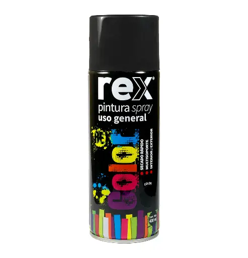 Spray Negro Mate 400mL